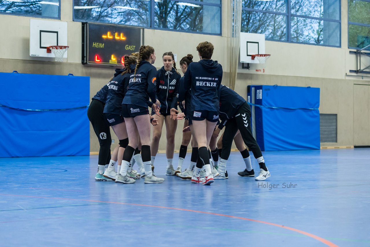 Bild 5 - B-Juniorinnen SG HH Nord - SV Henstedt Ulzburg : Ergebnis: 23:22